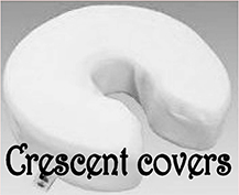 White/Ivory Crescent Covers